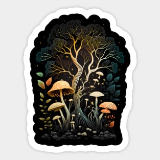 Mushroom Forest 2 Sticker